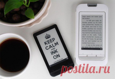 Чехол для смартфона со встроенным дисплеем E-Ink