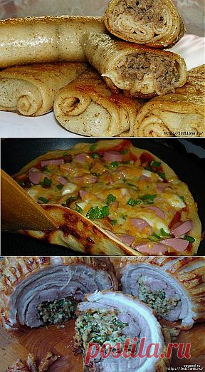Меню для любимых мужчин.