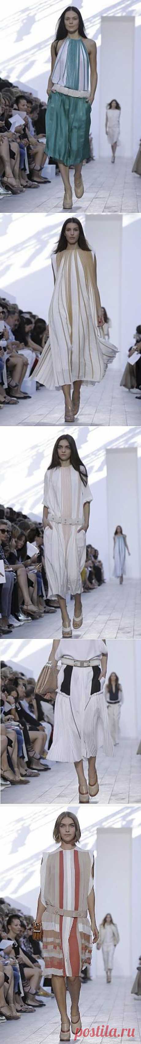 Подиумный декор от Chloé / Идеи / ВТОРАЯ УЛИЦА
