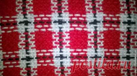 Вяжем шотландскую клетку спицами