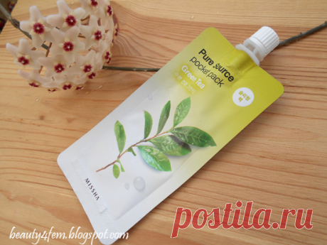 Красота - добрая сила: Missha Green Tea pure source: отзывы о ночной маске Миша Зеленый Чай