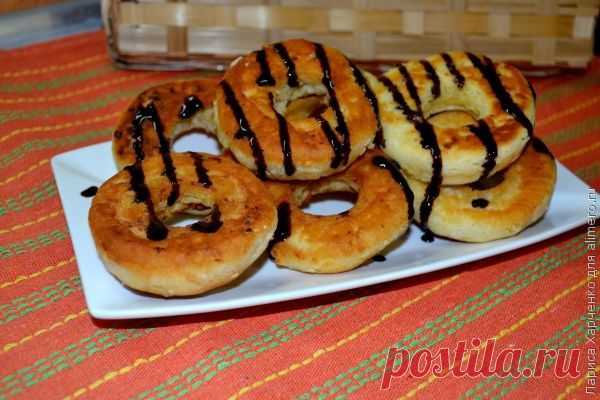 Пончики с плавленым сыром