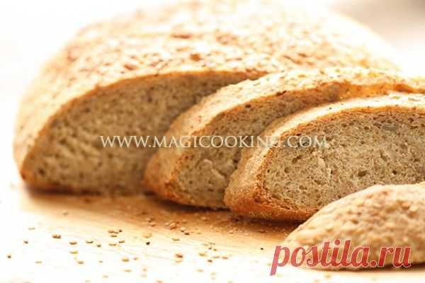 Деревенский хлеб с кукурузной мукой | Магия кулинарии в Европе