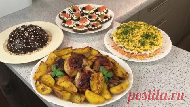 Для тех, кто работает 31! Новогоднее меню за 2 часа!