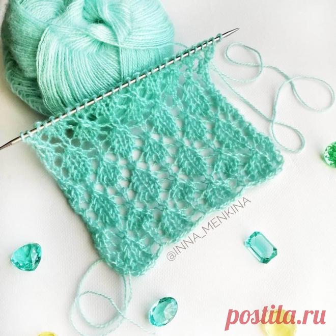 Ажурные узоры спицами мохера: фото, видео, описание, 14 вариантов