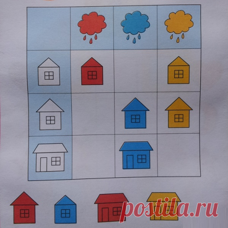 Задания для дошкольников, логика и мышление
