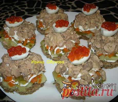 Салатик с печенью трески рецепт с фото