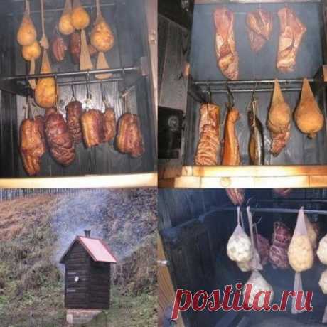 САМОДЕЛЬНАЯ КОПТИЛЬНЯ ХОЛОДНОГО КОПЧЕНИЯ