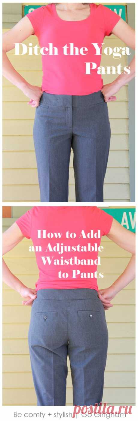 Comfort + style with elastic! | Go Gingham