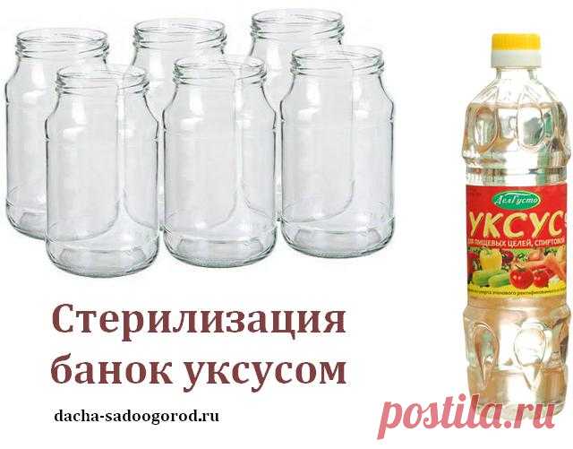 Способы стерилизации банок для заготовок на зиму