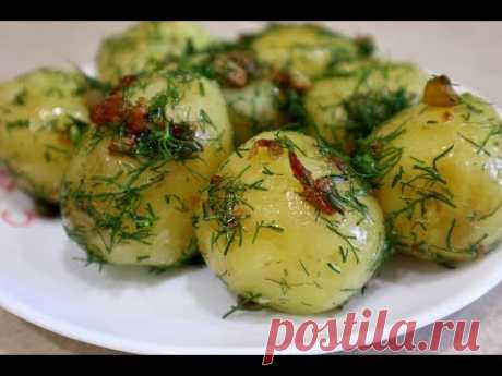 Объедение! Как Я Готовлю Молодой Картофель/Вкусный Рецепт из картофеля! - YouTube