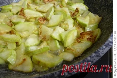 Кабачок, жаренный как картошка