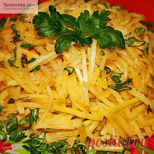 Рецепт - Картофель по-корейски - Корейская кухня
