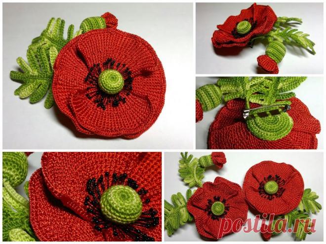 Красные маки