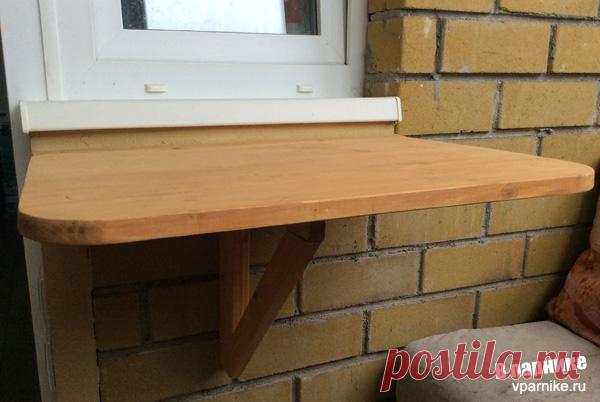 Настенный складной столик своими руками | Vparnike.ru