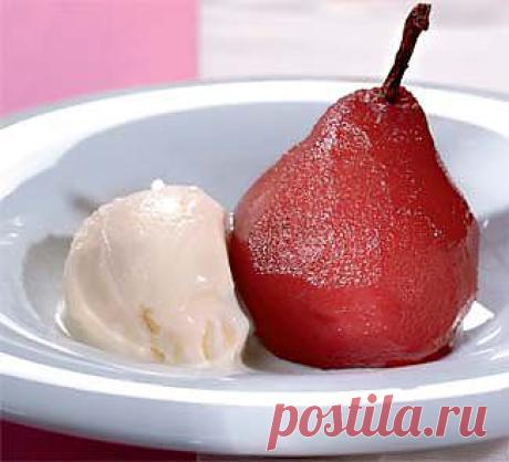 Пьяные груши, десерт. Пошаговый рецепт с фото на Gastronom.ru