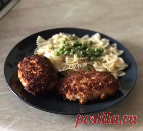 Куриные котлетки в хлебной обсыпке