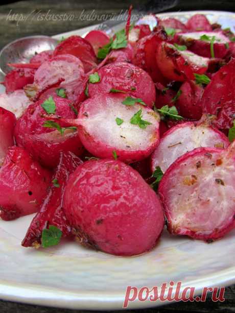 Постигая искусство кулинарии... : Запеченный редис (Roasted Radishes)