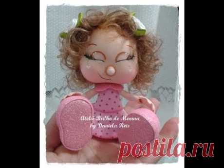 Mini Fofuchinha em eva (Ateliê Brilho de Menina )