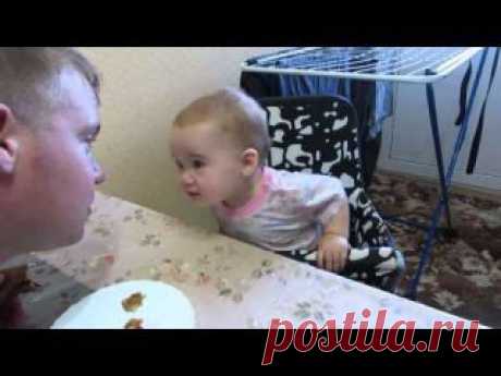 Серьёзный разговор отца с дочерью 😊