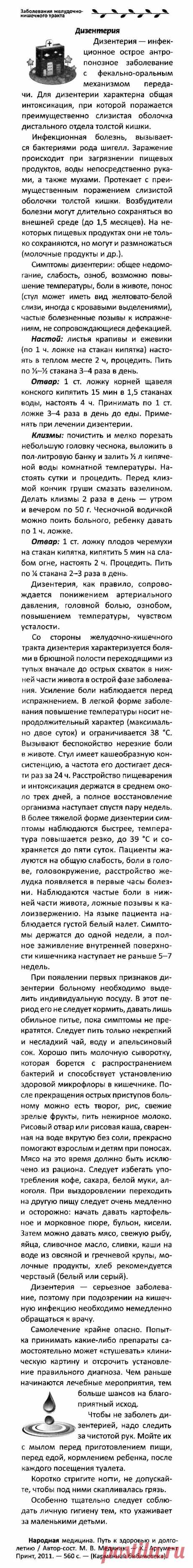 Дизентерия