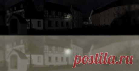 Фотографии, в которые трудно поверить...
Так кошки видят мир в темноте