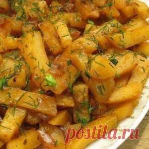 Вкусная картошка в мультиварке на режиме “Выпечка”