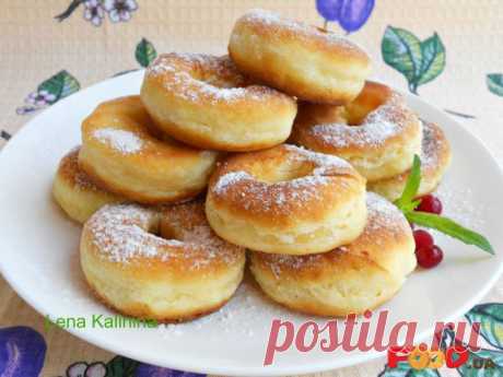 Пончики из плавленного сыра.