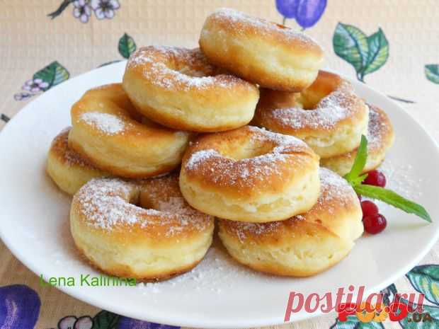 Пончики из плавленного сыра.