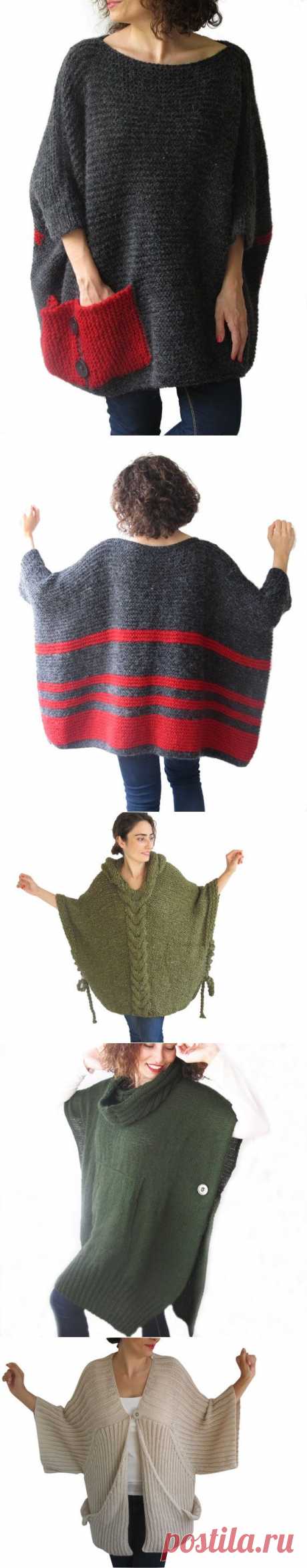 Красочные вязаные изделия от ETSY (Турция).Идеи для вязания