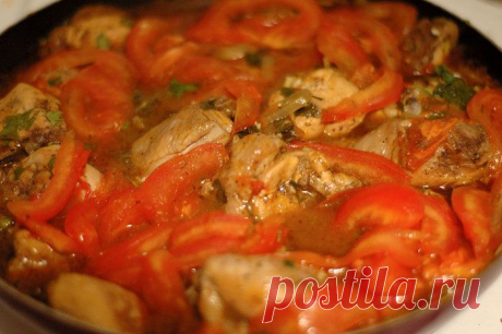 2 рецепта Чахохбили из курицы.