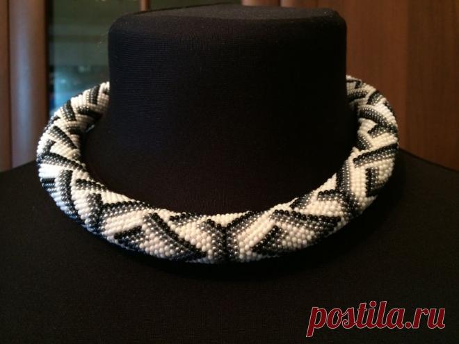 мой первый жгутик - Кельтский узел | biser.info - всё о бисере и бисерном творчестве