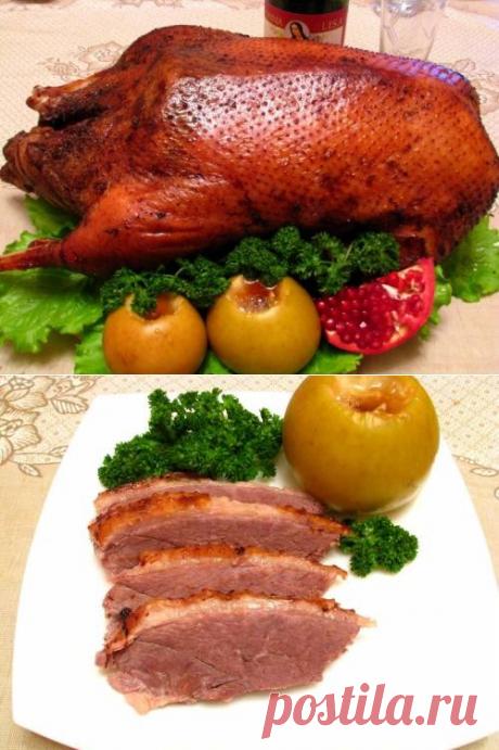 Рождественский гусь - пошаговый рецепт с фото