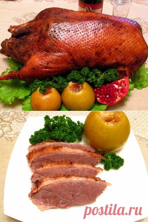 Рождественский гусь - пошаговый рецепт с фото