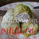 Диетические голубцы с курицей - Голубцы от 1001 ЕДА
