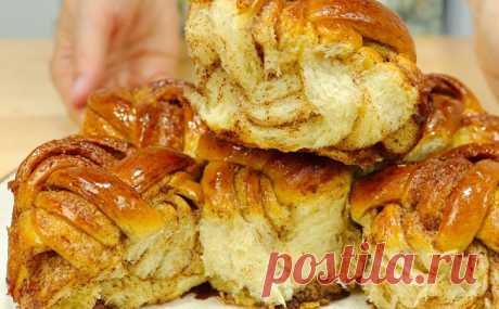 Нежные словно пух. Булочки с корицей по скандинавскому рецепту