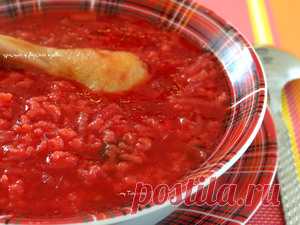 Свекольник с рисом и домашней курой (детское меню, мультиварка) рецепт с фотографиями