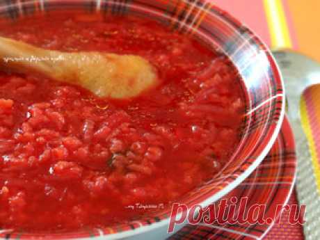 Свекольник с рисом и домашней курой (детское меню, мультиварка) рецепт с фотографиями