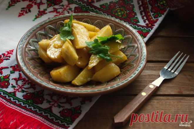 Картофель по-деревенски в рукаве - пошаговый кулинарный рецепт на Повар.ру