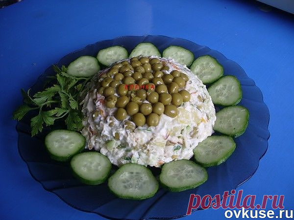 Салатик из куриного филе и колбасного сыра - Простые рецепты Овкусе.ру