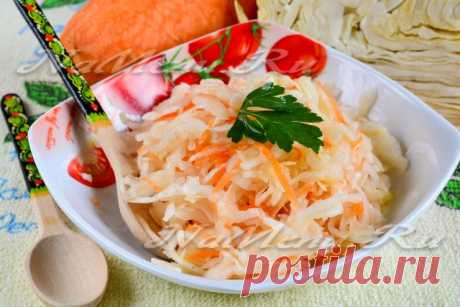 Капуста квашеная на зиму, рецепт очень вкусно в банке