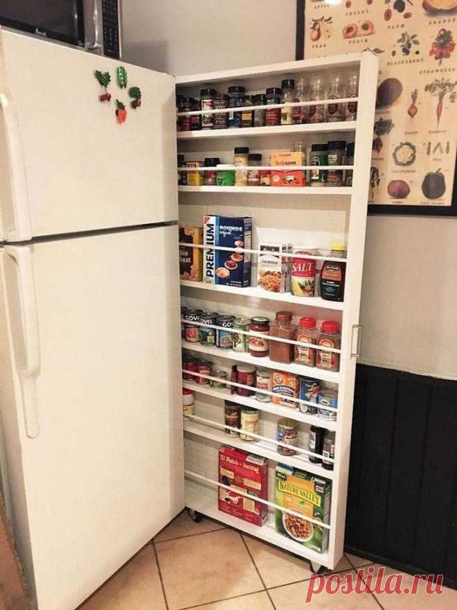 20 спасительных идей для хранения в малогабаритке