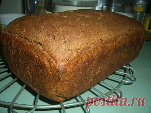 Бездрожжевой хлеб на квасной гуще и квасе. - Пара пустяков