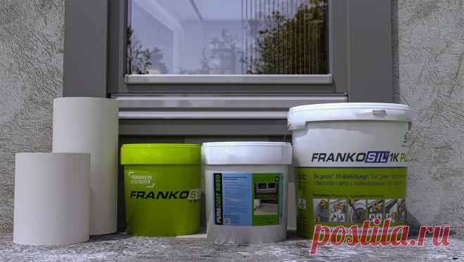 Жидкий гидробарьер для оконных монтажных швов