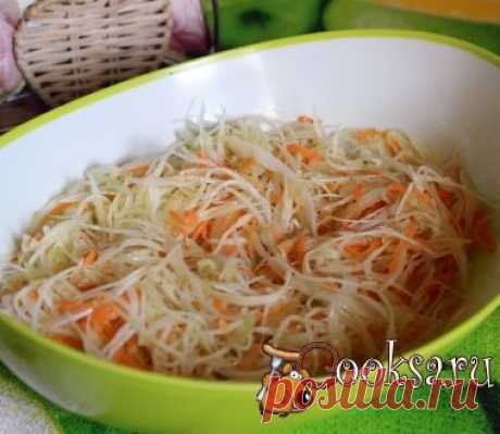 Капустный салат с маргеланской редькой и морковью фото рецепт приготовления