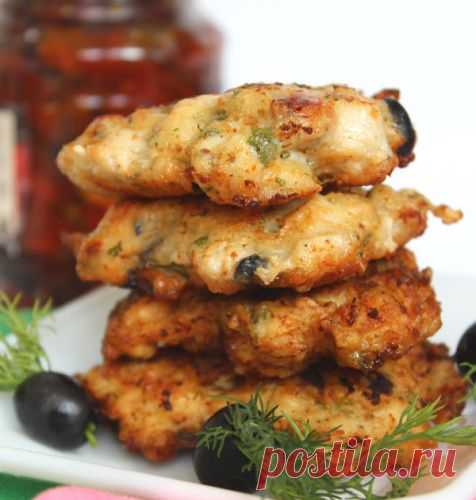 Куриные котлеты с итальянской ноткой