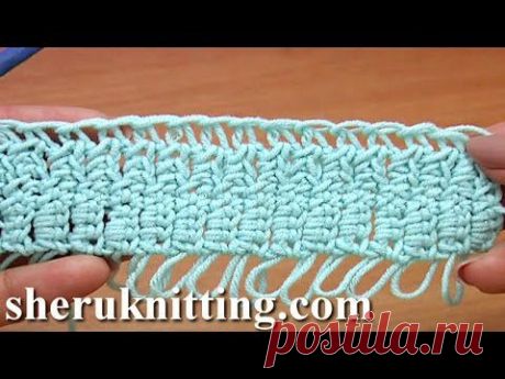 Learn How To Crochet Hairpin Lace  Урок 26 Как вязать на вилке