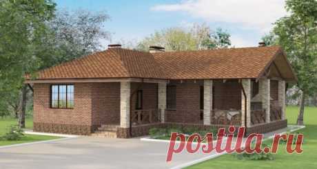 Проекты бань с террасой и барбекю - фото