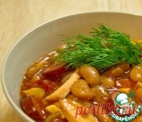 Фасольки по-бретонски - кулинарный рецепт