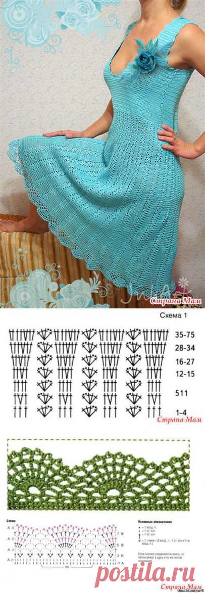 Сарафан "Голубая мечта".